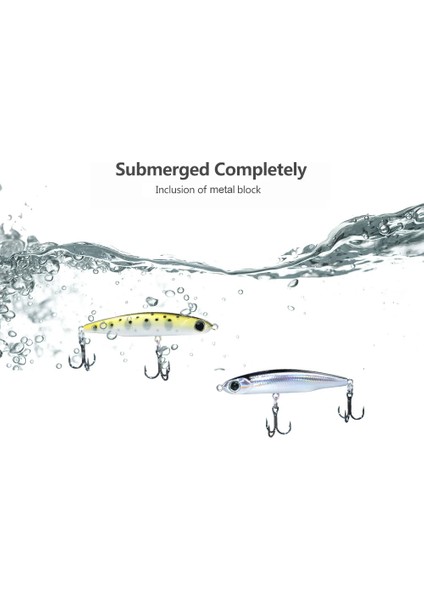 Nokta Stili 65MM 5.4g Ankıkedı 3.5g 5.5g Mini Kalem Minnow Balıkçılık Cazibesi Sert Yem Dalış Batan Tiz Kancalar Yapay Yem Sert Cazibesi Kaya Balıkçılığı (Yurt Dışından) indirimleri