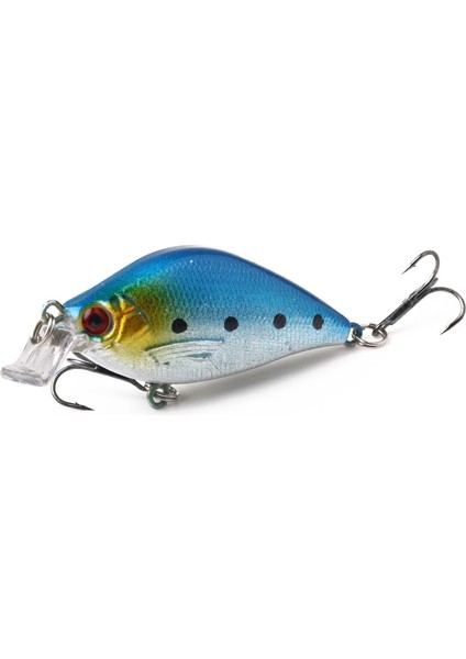 No.4 Tarzı Hengjıa Lazer Crankbait Minnow Balıkçılık Cazibesi 6.5cm 8.4g Pesca Hooks Balık Wobbler Mücadele (Yurt Dışından)