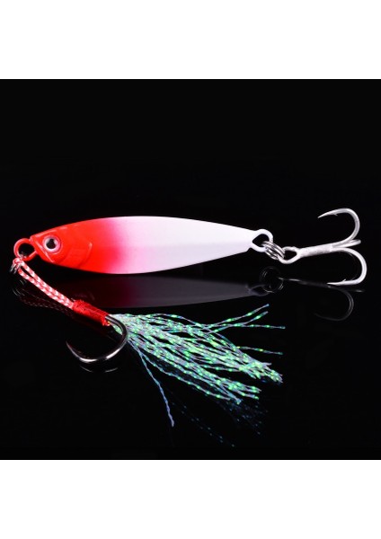 E-2 Kanca Stili ile 30G Metal Er Jig Sert Yem 7gggggg Tuzlu Su Jig Balıkçılık Cazibesi Lazer Vücut Batan Yemler Sazan Olta Takımı (Yurt Dışından)