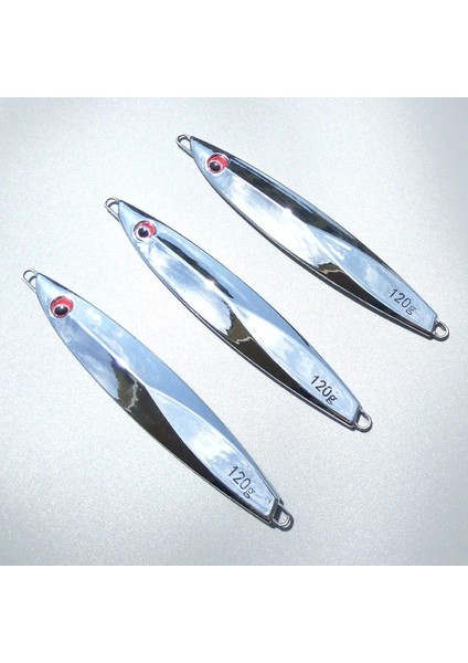 Gümüş Tarzı 80G Japagggggg Aydınlık Jig Glow Gümüş 3D Gözlü Kurşun Balık Kurşun Jig Bıçak Jig Süper Li (Yurt Dışından) fiyatları