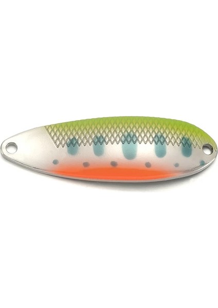 E Stili Lthtug Ds Lıne Kaşık 6.5g Rout Yem Akışı Lures Bakır Metal Balıkçılık Alabalık Pike Levrek Somon Için Lures Lures (Yurt Dışından) fırsatları