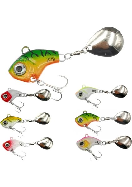 Sarı Stil 15G 1 Adet Dönen Metal Vıb Titreşim Yem Er Kaşık Balıkçılık Lures G Jigs Alabalık Kış Balıkçılık Sert Yemler Pesca Mücadele (Yurt Dışından) modelleri