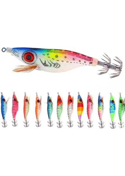 No.11 Stili Bir Kaybında Sert Yem Aydınlık Kalamar Kelepçe Satmak Deniz Balıkçılık Yemi 9.2g 10CM Ahtapot Karides Mürekkepbalığı Kalamar Kanca Matkap (Yurt Dışından) fiyatları