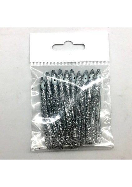 Altın Tarzı 10 Adet * 7 cm Deniz Balıkçılık Silikon Yapay Yumuşak Sabiki Cazibesi Iğne Şeklindeki Ahtapot Etek Kalamar Cazibesi Rig Tuzlu Su Yumuşak Jig Yem (Yurt Dışından)