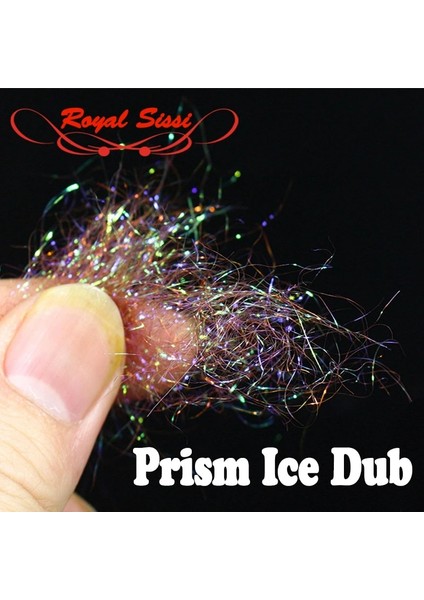 Prizma Taze Pembe Tarzı 10 Isteğe Bağlı Renk Fly Bağlama Prizması Ice Dub Işıltı Kristal Yaşayan Fiber Sedefli Buz Dublaj Perisi Gövde ve Göğüs Bağlama Malzemesi (Yurt Dışından) fiyatları