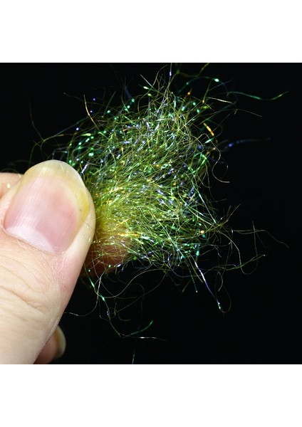 Prizma Taze Pembe Tarzı 10 Isteğe Bağlı Renk Fly Bağlama Prizması Ice Dub Işıltı Kristal Yaşayan Fiber Sedefli Buz Dublaj Perisi Gövde ve Göğüs Bağlama Malzemesi (Yurt Dışından) modelleri