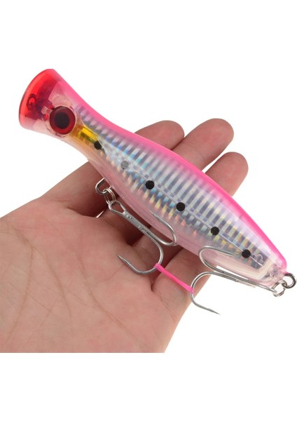 No.8 Stili 12CM 40G 1 Adet Balıkçılık Cazibesi Büyük Popper Crankbait Iscas Abs Sert Baitg Yapay Yem Wobblers Pesca Bas Sazan Pike Olta Takımı (Yurt Dışından) indirimleri