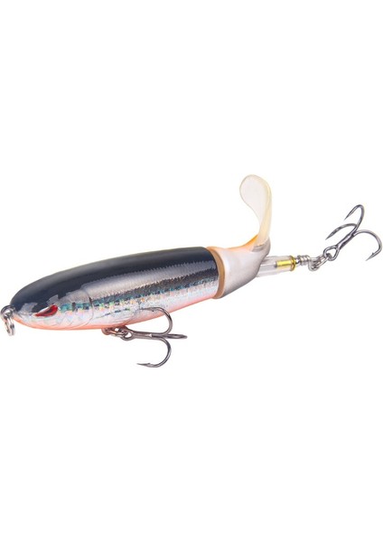 Gümüş Tarzı 15G 1 Adet Whopper Popper Balıkçılık Cazibesi 13GGG Crankbaits Balıkçılık Cazibeleri Balıkçılık Için Yapay Yem Yüzen Wobblers Pike Mücadele (Yurt Dışından)