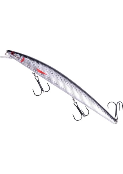 Ben Stil 1 Adet Büyük Minnow Deniz Balıkçılık Lures 18 cm 24G Yüzen Wobbler Swimbait Isca Yapay Sert Yem Crankbait Bas Sazan Pesca Mücadele (Yurt Dışından)
