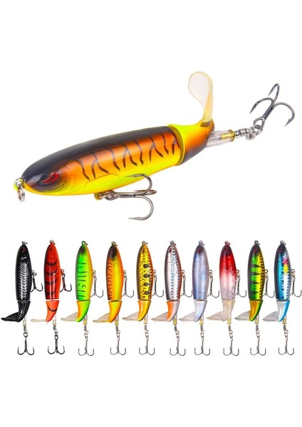 Kırmızı Stil 35G 1 Adet Whopper Popper Balıkçılık Cazibesi 13GGG Crankbaits Balıkçılık Cazibeleri Balıkçılık Için Yapay Yem Yüzen Wobblers Pike Mücadele (Yurt Dışından)