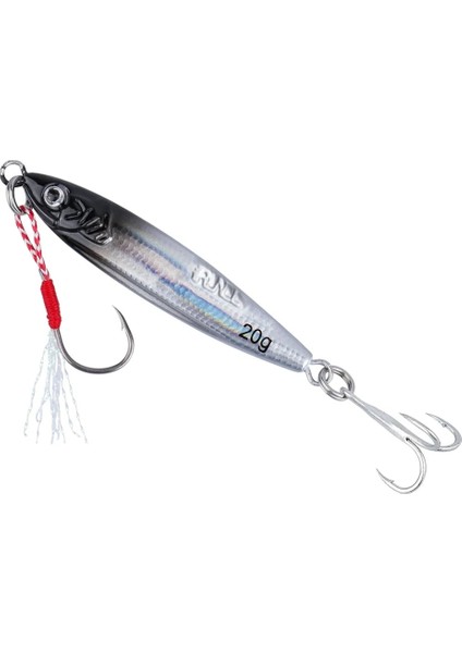 No.7 Tarzı 42MM 10G Runcl Balıkçılık Cazibesi Jig Lures 10G 15G 20G Metal Wobbler Yapay Kaşık Kış Ürünleri Balıkçılık Ahtapot Jig Sert Buz Yemi Shad (Yurt Dışından)