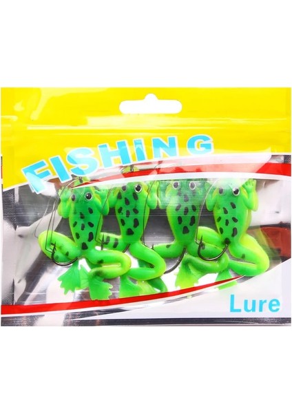 Renk 2 Stili Et 6cm 5.2g Kauçuk Kurbağa Yumuşak Yem Balıkçılık Lures Seti Deniz Balıkçılığı Plastik Kancalı Balık Sazan Olta Takımı (Yurt Dışından)