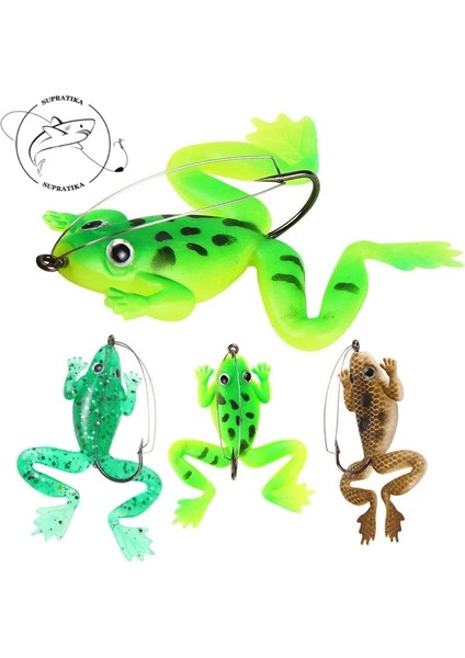 Renk 2 Stili Et 6cm 5.2g Kauçuk Kurbağa Yumuşak Yem Balıkçılık Lures Seti Deniz Balıkçılığı Plastik Kancalı Balık Sazan Olta Takımı (Yurt Dışından) fiyatları