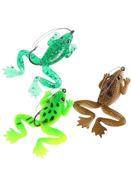 Renk 2 Stili Et 6cm 5.2g Kauçuk Kurbağa Yumuşak Yem Balıkçılık Lures Seti Deniz Balıkçılığı Plastik Kancalı Balık Sazan Olta Takımı (Yurt Dışından) indirimleri