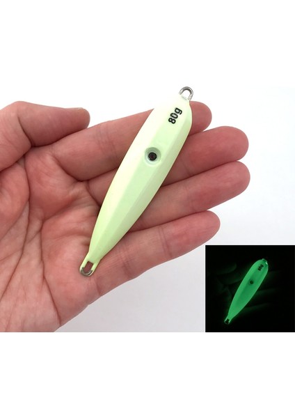 JIG25-GLOW Tarzı 40G Bottomku Kalamar Ahtapot Cazibesi Metal Yavaş Jig Kafa Etek Kanca 40G60G80G Batan Tuzlu Su Balıkçılık Marlin Cazibesi Sert Yem (Yurt Dışından)