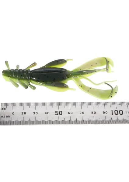 No.4 Tarzı 5pcslot Yumuşak Yem 11CM 12G Çift Taraflı Stil Balıkçılık Lures Derin ve Sığ Sular Için Mükemmel Yaratık Balık Cazibesi (Yurt Dışından)