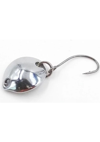 Gümüş Tarzı Outkıt Çok Renkli 1.4cm 1.8g Ay Cazibesi Sert Yem Erbait Isca Yapay Pesca Wobblers Fly Olta Takımı (Yurt Dışından)