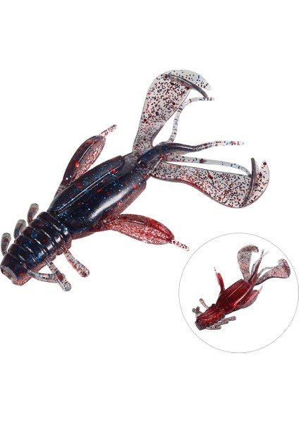No.2 Tarzı 5pcslot Yumuşak Yem 11CM 12G Çift Taraflı Stil Balıkçılık Lures Derin ve Sığ Sular Için Mükemmel Yaratık Balık Cazibesi (Yurt Dışından)