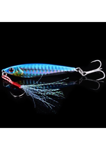 2 Kanca B Tarzı 30G 6.4cm G Jig Parladı Sert Yem Balıkçılık Tüyü Metal Jigger Cazibesi Aksesuarlar Renkli Crankbait Minnow Batan G Yemler (Yurt Dışından)