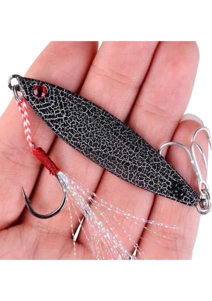 2 Kanca B Tarzı 30G 6.4cm G Jig Parladı Sert Yem Balıkçılık Tüyü Metal Jigger Cazibesi Aksesuarlar Renkli Crankbait Minnow Batan G Yemler (Yurt Dışından)