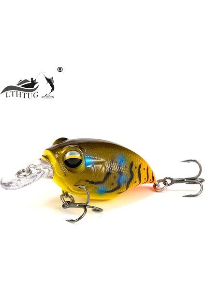 K Tarzı Pesca Lthtug Yüksek Li Wobbler Balıkçılık Cazibesi Japon Tasarım Gürültü Crankbait 8.8g Bas Levrek Pike Için Yüzer Krank Yem (Yurt Dışından) modelleri