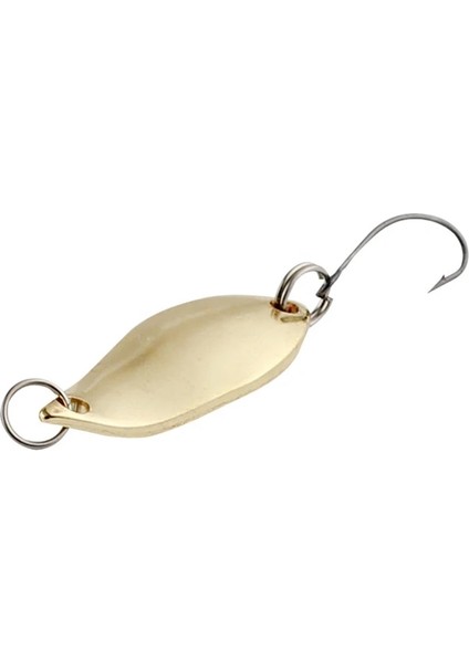 B 2 Adet Tarzı G Alabalık Kaşıkları Pirinç Balıkçılık Kaşıkları Pesca Mikro Metal Lures Alan Alabalık Balıkçılığı Ultra Hafif Olta Takımı Altın Gümüş Rengi (Yurt Dışından)