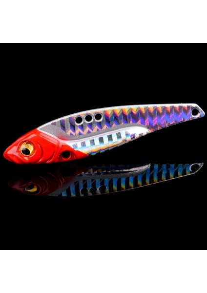 B-Kancasız Stil 18G-7.3CM Metal Vib Bıçak Cazibesi G Batan Titreşim Yemler Vibe Bas Pike Balıkçılık Için Mavi Gümüş Altın Pembe Yeşil Yemler (Yurt Dışından)