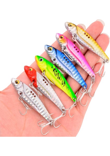 B-Kancasız Stil 18G-7.3CM Metal Vib Bıçak Cazibesi G Batan Titreşim Yemler Vibe Bas Pike Balıkçılık Için Mavi Gümüş Altın Pembe Yeşil Yemler (Yurt Dışından)