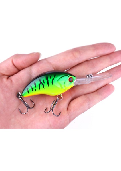CB043 5 Stili Hengjıa 12G 9cm Balıkçılık Lures Kaya Krank Yem Crankbait Minnow Bas Tiz Kancalar Yüzmek Sert Cazibesi Yemler Wobbler Uzun Büyük Dil (Yurt Dışından)