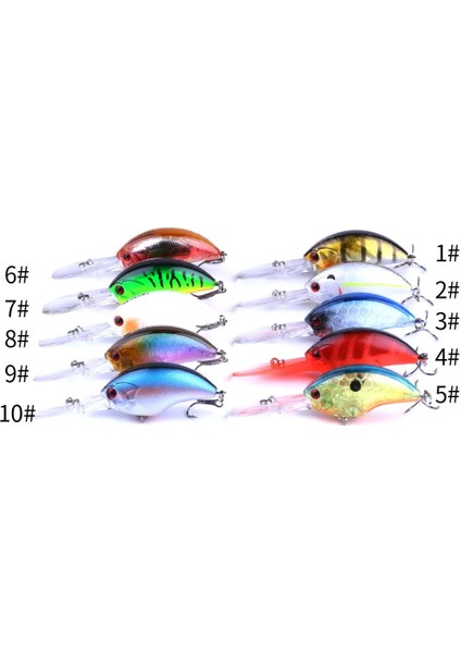 CB043 5 Stili Hengjıa 12G 9cm Balıkçılık Lures Kaya Krank Yem Crankbait Minnow Bas Tiz Kancalar Yüzmek Sert Cazibesi Yemler Wobbler Uzun Büyük Dil (Yurt Dışından)