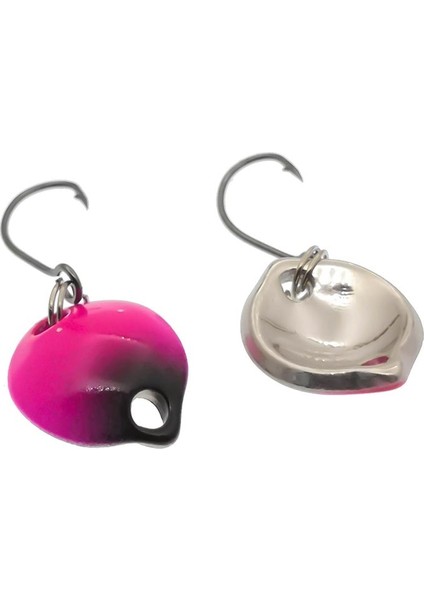 Gümüş Tarzı Outkıt Çok Renkli 1.4cm 1.8g Ay Cazibesi Sert Yem Erbait Isca Yapay Pesca Wobblers Fly Olta Takımı (Yurt Dışından)