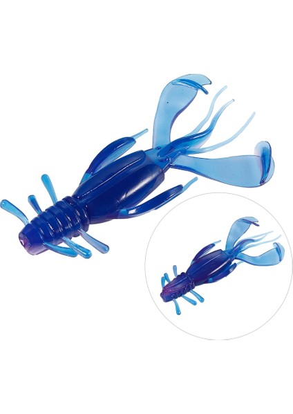 No.1 Tarzı 5pcslot Yumuşak Yem 11CM 12G Çift Taraflı Stil Balıkçılık Lures Derin ve Sığ Sular Için Mükemmel Yaratık Balık Cazibesi (Yurt Dışından)