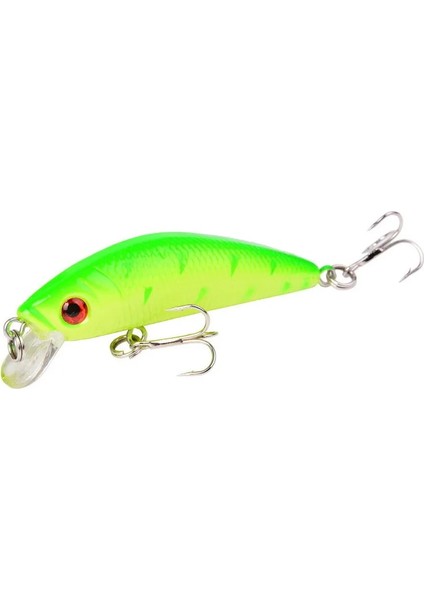 No.7 Tarzı 1 Adet Minnow Balıkçılık Cazibesi Opwater Sert Yem Wobbler Swimbait Sazan Çizgili Bas Pesca Crankbait Jig Bait Olta Takımı Cazibesi (Yurt Dışından)