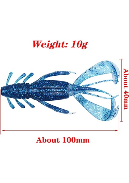 C Stili Rip Şekilli Silikon Yumuşak Yem 10CG Crankbait Balıkçılık Cazibesi Jig Wobblers Levrek Yapay Çılgın Sineklik Salıncak Baits (Yurt Dışından)