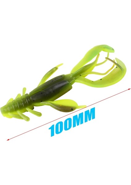 C Stili Rip Şekilli Silikon Yumuşak Yem 10CG Crankbait Balıkçılık Cazibesi Jig Wobblers Levrek Yapay Çılgın Sineklik Salıncak Baits (Yurt Dışından)