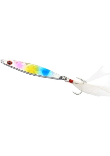Gökkuşağı Tarzı 15G 9 Renk Metal Vıb Lures G Güçlü Canlı Titreşimler Kaşık Cazibesi Balıkçılık Yemi Bas Yapay Sert Yem 3D Gözler (Yurt Dışından)