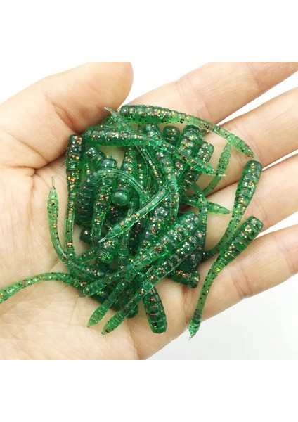 Bir Stil Lot Yeni Sıcak Satış Kırmızı Solucan Yumuşak Balıkçılık Cazibesi Tuz Kokusu ile 4cm 0.4g Balık Kokusu Yapay Silikon Yem Olta Takımı (Yurt Dışından) modelleri