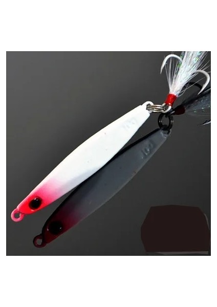 Kırmızı Beyaz Stil 22G 9 Renk Metal Vıb Lures G Güçlü Canlı Titreşimler Kaşık Cazibesi Balıkçılık Yemi Bas Yapay Sert Yem 3D Gözler (Yurt Dışından)