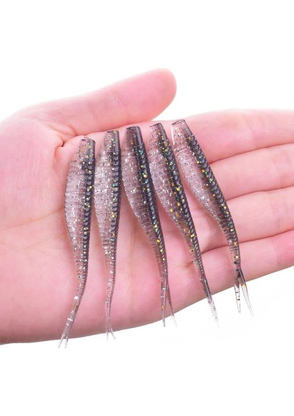 D Stili 70MM 1.8g Lot Kauçuk Solucan Yumuşak Yem Shad Wobblers G Balıkçılık Cazibesi Swimbait Olta Takımı Yapay Silikon Bas Sazan Yemleri (Yurt Dışından) fırsatları