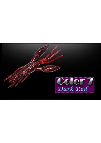 No.7 Tarzı 4pcslot Curl Solucan Yumuşak Yem G Jig Wobbler Yapay Karides Kokusu Tuz Kauçuk Bas Balıkçılık Cazibesi Swimbait 9 Renkler (Yurt Dışından)