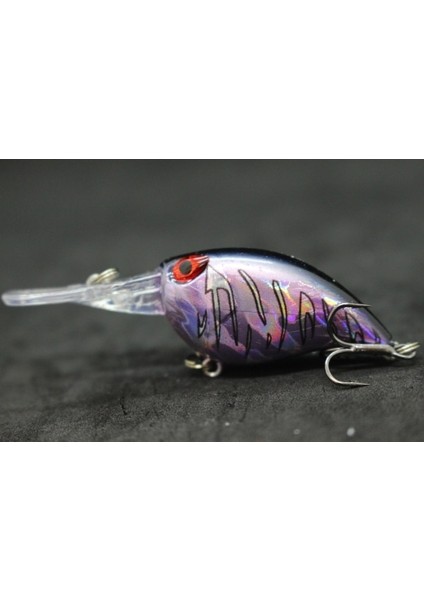 C770X75 Stili Wlure 6cm 5g Derin Dalış Sıkı Wobble Balıkçılık Cazibesi Tatlı Su Sert Yem Yüzen Jerkbait 8 # Hooks Böcek Yemi Crankbait C770 (Yurt Dışından)