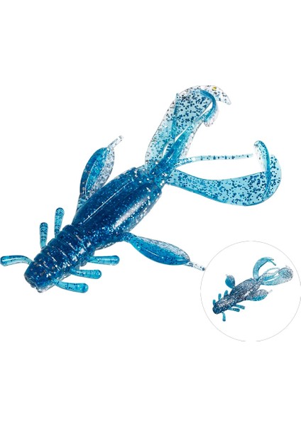 No.5 Tarzı 5pcslot Yumuşak Yem 11CM 12G Çift Taraflı Stil Balıkçılık Lures Derin ve Sığ Sular Için Mükemmel Yaratık Balık Cazibesi (Yurt Dışından)