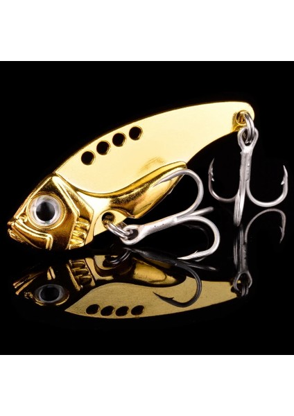 G Tarzı 20G 1 Adet Metal Vıb Lures Güçlü Canlı Titreşimler Kaşık Yem Balıkçılık Cazibesi Bas Yapay Sert Yem Ağustosböceği Böcek Cazibesi 3D Gözler (Yurt Dışından)