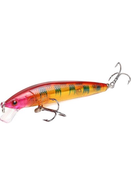 No.10 Tarzı 1 Adet Japon Minnow Balıkçılık Lures Yüzer Sert Baitg Yapay Yem Wobbler Crankbait Sazan Levrek Pesca Olta Takımı (Yurt Dışından)