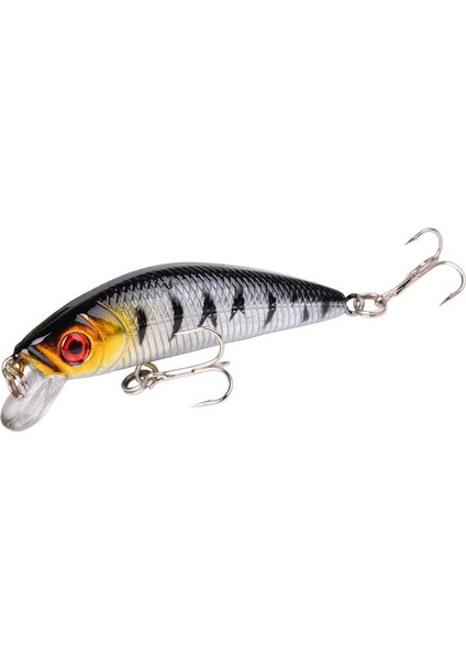 No.2 Tarzı 1 Adet Minnow Balıkçılık Cazibesi Opwater Sert Yem Wobbler Swimbait Sazan Çizgili Bas Pesca Crankbait Jig Bait Olta Takımı Cazibesi (Yurt Dışından) fiyatları
