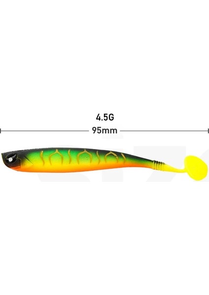 Bir Stil D Yumuşak Kuğu Balıkçılık Cazibesi 4.5g.5cm Yumuşak Yem Shad Solucanlar Bas Pike Minnow Silikon Kauçuk Olta Takımı (Yurt Dışından) fırsatları
