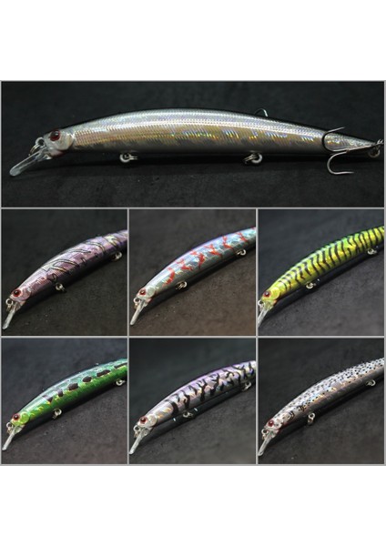 M672X80 Stili Wlure 12.7cg Uzun ve Ince Koşu Boncukları Altta 3 Kanca Sıkı Eylem Jerkbait Yavaş Yüzen Minnow Balıkçılık Cazibesi M672 (Yurt Dışından) fiyatları