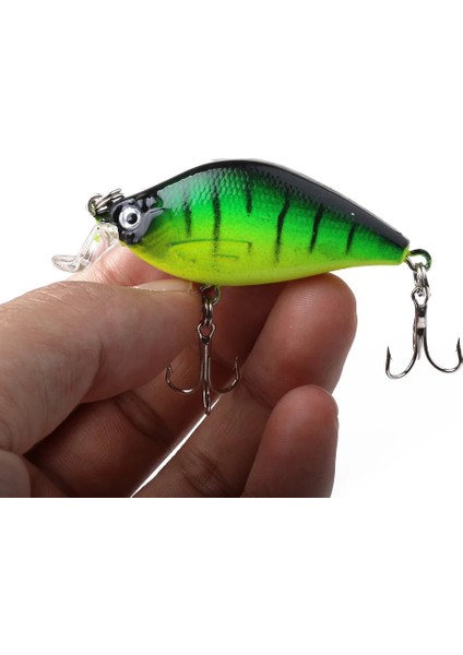 CB015-2 Stili 6.5cm 8.4g Yapay Bas Sazan Pike Balıkçılık Lures 3D Balık Gözü Sert Plastik Lazer Krank Yem Yansıtıcı Sahte Cazibesi Yemler (Yurt Dışından) modelleri