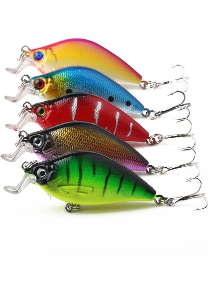 CB015-2 Stili 6.5cm 8.4g Yapay Bas Sazan Pike Balıkçılık Lures 3D Balık Gözü Sert Plastik Lazer Krank Yem Yansıtıcı Sahte Cazibesi Yemler (Yurt Dışından) fırsatları