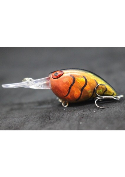 Tlg Shop C770X62 Stili Wlure 6cm 5g Derin Dalış Sıkı Wobble Balıkçılık Cazibesi Tatlı Su Sert Yem Yüzen Jerkbait 8 # Hooks Böcek Yemi Crankbait C770 (Yurt Dışından)